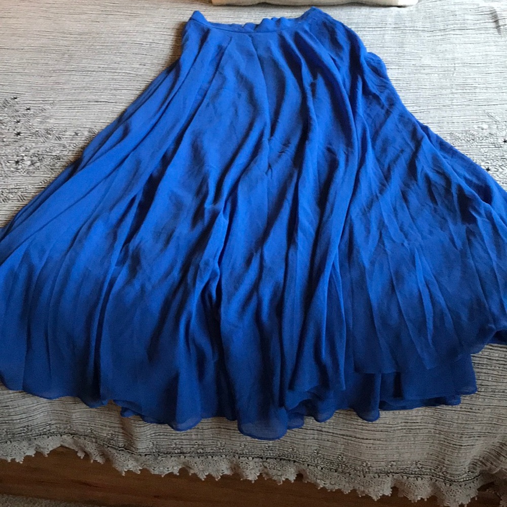 Morning Lavender Lucy Paris Blue Maxi Skirt